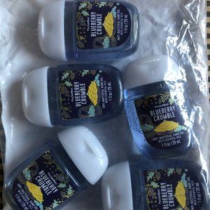 Bath & Body Works PocketBac-Blueberry Crumble-Lot of 5